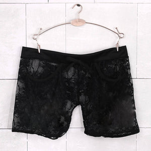 Sexy Women Lace Shorts Low Waist Female Summer Short Pants Harajuku Beachwear Ladies Boho Short Pants Plus Size Short Feminino