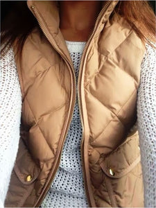 Women arrival Slim coats New Brand Women Sleeveless Jacket Winter Vest Female Slim Vest Women's Windproof Warm Waistcoat