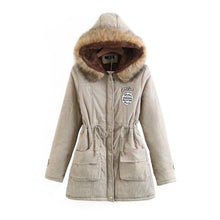 Load image into Gallery viewer, Winter Jacket Women Thick Warm Hooded Parka Mujer Cotton Padded Coat Long Paragraph Plus Size 3xl Slim Jacket Female