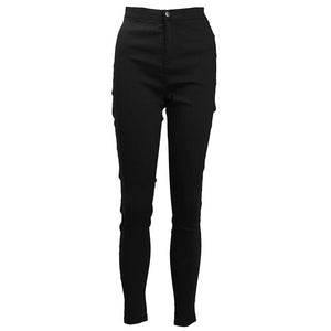 Women Denim Skinny Leggings Pants 2018 New Arrive High Waist Stretch Jeans Slim Pencil Trousers Army Green White Red Blue Black