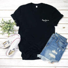 Load image into Gallery viewer, 2019 Tees Women T Shirt Print Letter T-shirt Casual White Black Pink Short Sleeve Cotton Tops Summer Brand clothing