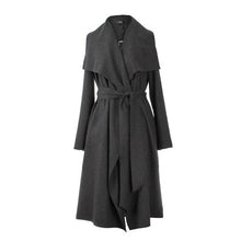 Load image into Gallery viewer, JAZZEVAR 2019 New Autumn High Fashion Women&#39;s Wool Blend Trench Coat Casual Long Outerwear Loose Clothing for lady 860103-1