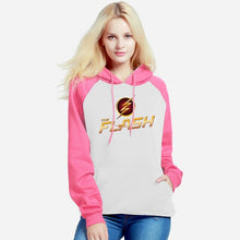 Load image into Gallery viewer, The Flash Print Hipster Women Sweatshirts 2019 Winter Casual High Quality Hooded Pullover Female New Arrival Hot Sell Sweatshirt