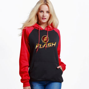 The Flash Print Hipster Women Sweatshirts 2019 Winter Casual High Quality Hooded Pullover Female New Arrival Hot Sell Sweatshirt