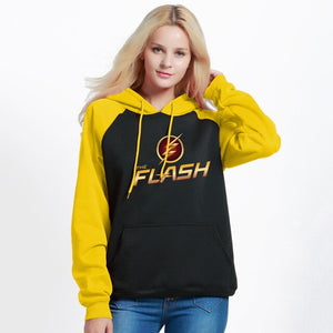 The Flash Print Hipster Women Sweatshirts 2019 Winter Casual High Quality Hooded Pullover Female New Arrival Hot Sell Sweatshirt