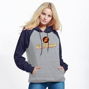 The Flash Print Hipster Women Sweatshirts 2019 Winter Casual High Quality Hooded Pullover Female New Arrival Hot Sell Sweatshirt