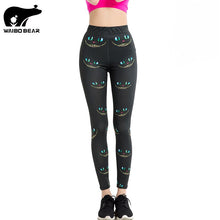 Load image into Gallery viewer, Sexy Hot Sexy New Arrival Leggins Novelty Cat Eyes 3D Printed Fashion Women Leggings fitness Elastic Pencil Pants WAIBO BEAR