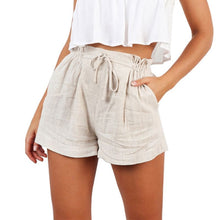 Load image into Gallery viewer, Women High Waist Short Beach Bow Shorts Fashion Women Lady Summer Casual Shorts